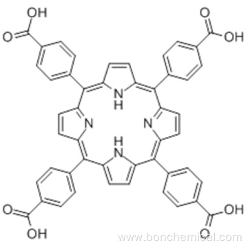 Benzoic acid,4,4',4'',4'''-(21H,23H-porphine-5,10,15,20-tetrayl)tetrakis- CAS 14609-54-2